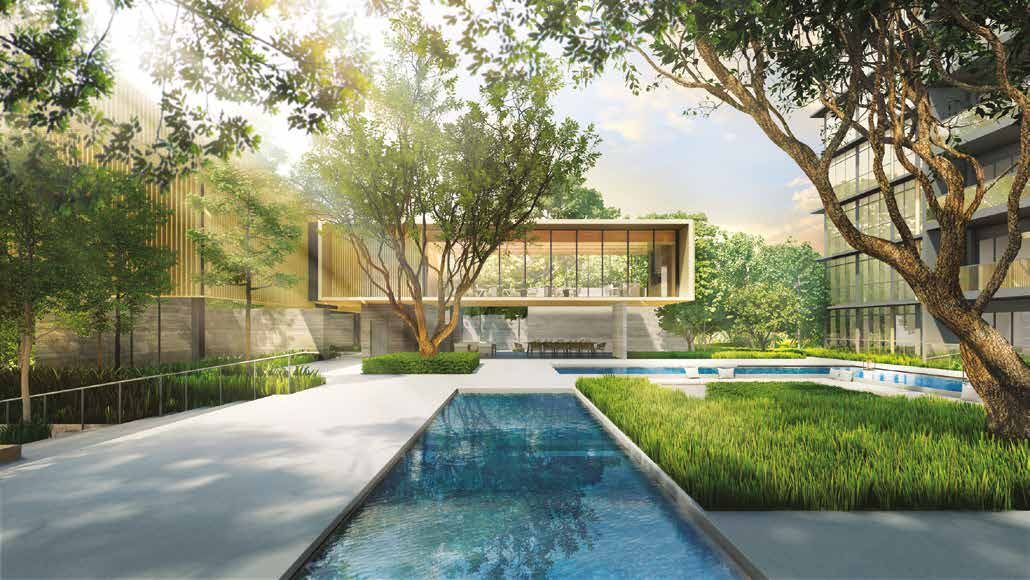 Artist's impression of the Grand Water Courtyard